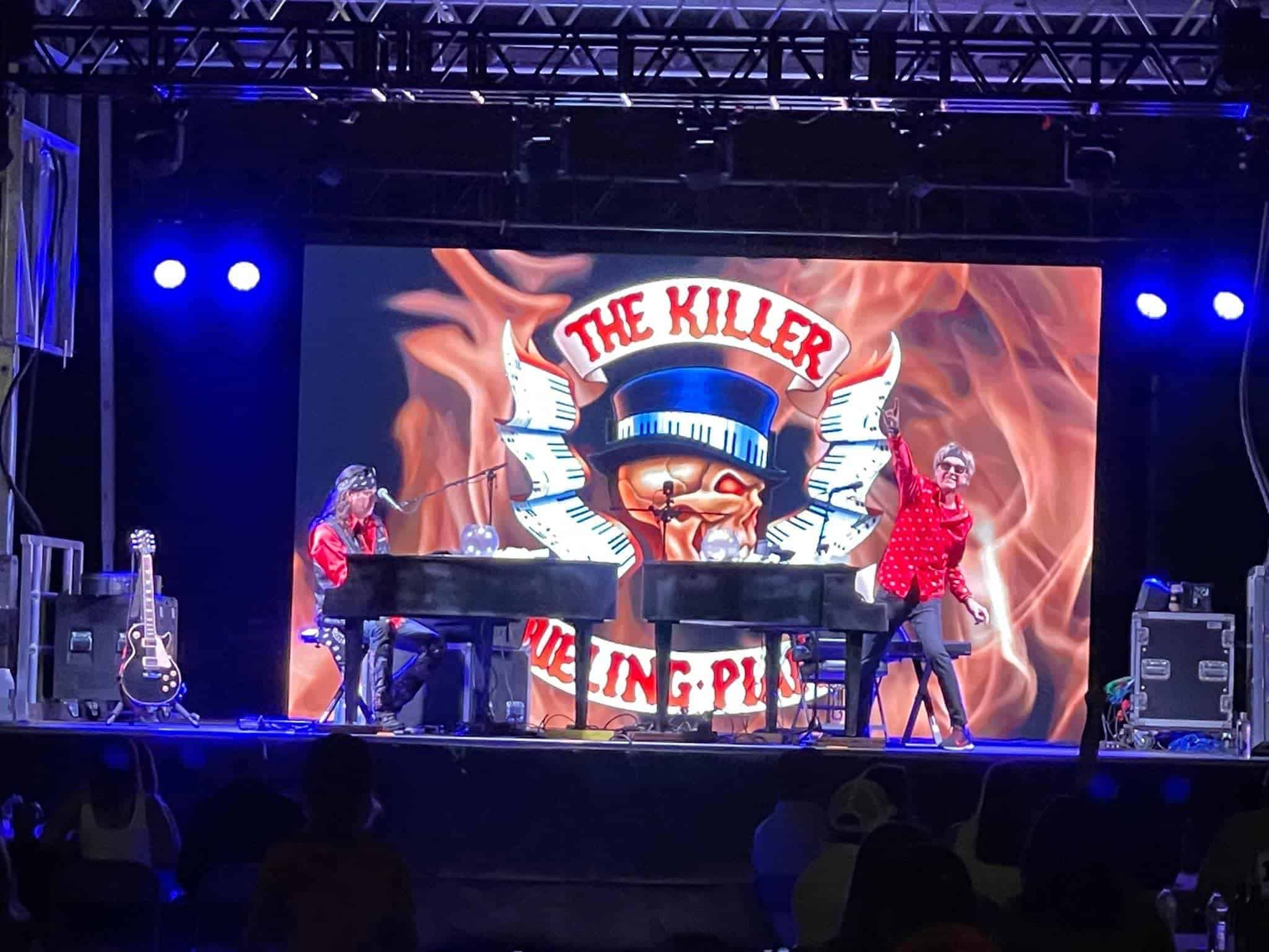 The Killer Dueling Pianos at West Texas Colliseum Snyder Texas Ryan Bueter Donny Scott